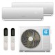 QuattroClima QN-FM14UA / QV-FM07WA / QV-FM07WA мульти сплит-система (комплект)